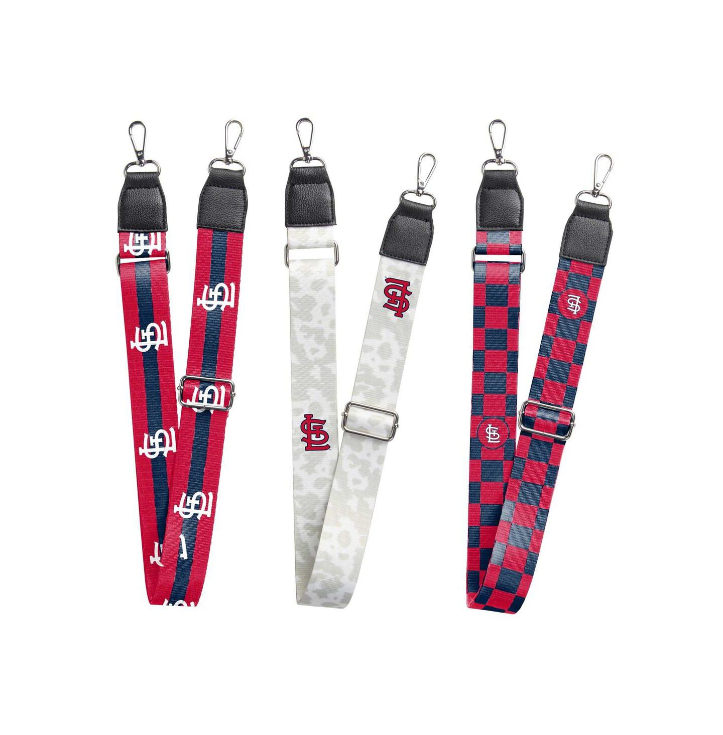 Женские сумки Logo Brands St. Louis Cardinals Bag Strap Set 3-Pack — фото 1