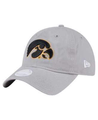 New Era - Women's Gray Iowa Hawkeyes Logo 9TWENTY Adjustable Hat