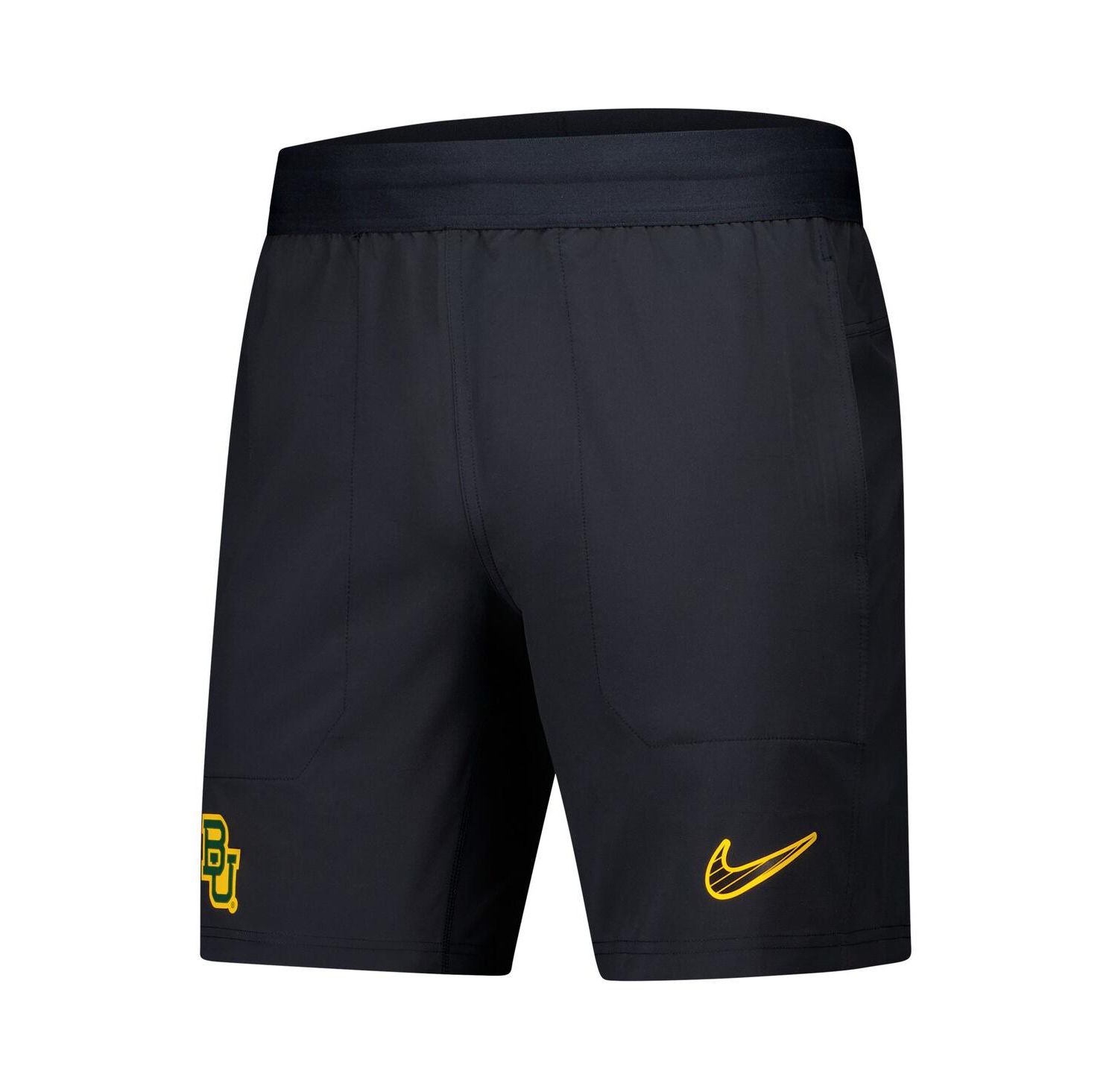 Men's Black Baylor Bears 2024/25 Sideline Performance Woven Shorts