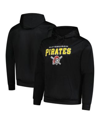 Dunbrooke - Men's Black Pittsburgh Pirates Champion Pullover Hoodie