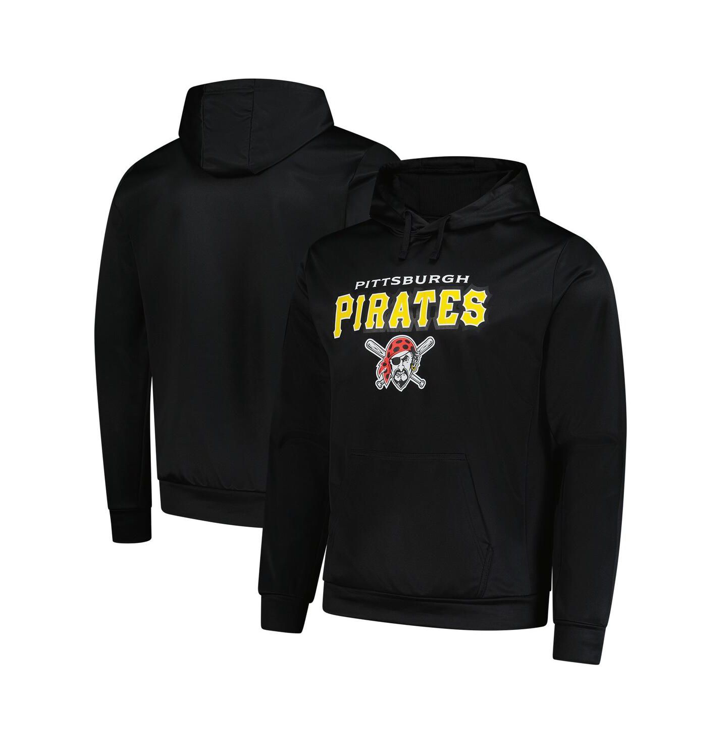 Мужское худи Dunbrooke Black Pittsburgh Pirates Champion Pullover — фото 1