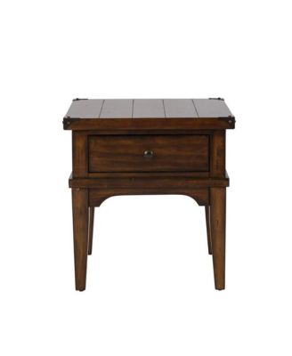 End Table in Russet Brown