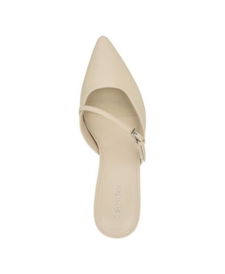 Women's Jansy Buckle Strap Mid-Stiletto Pumps