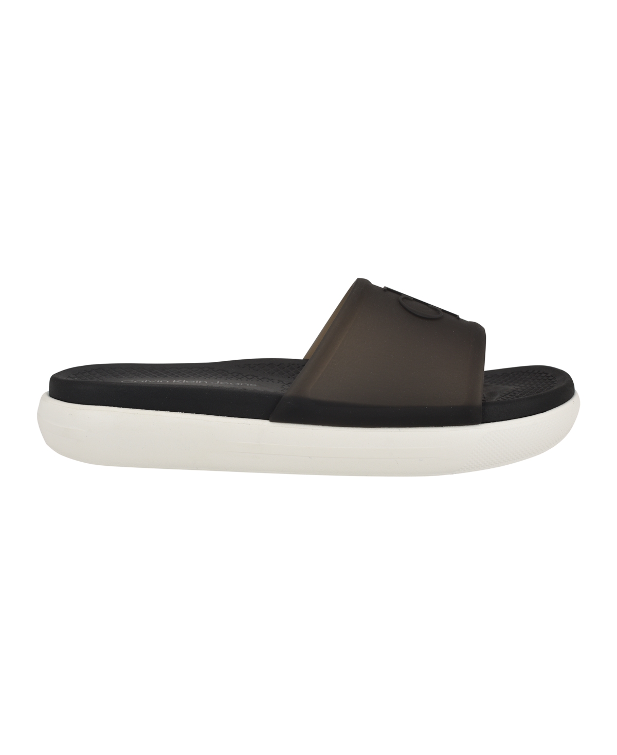 Calvin Klein Women's Peari Pool Slip-on Slide Sandals In Black