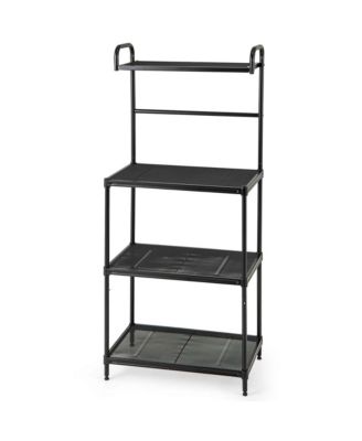 4-Tier Baker's Rack Microwave Oven Rack Shelves Kitchen Storage Organizer