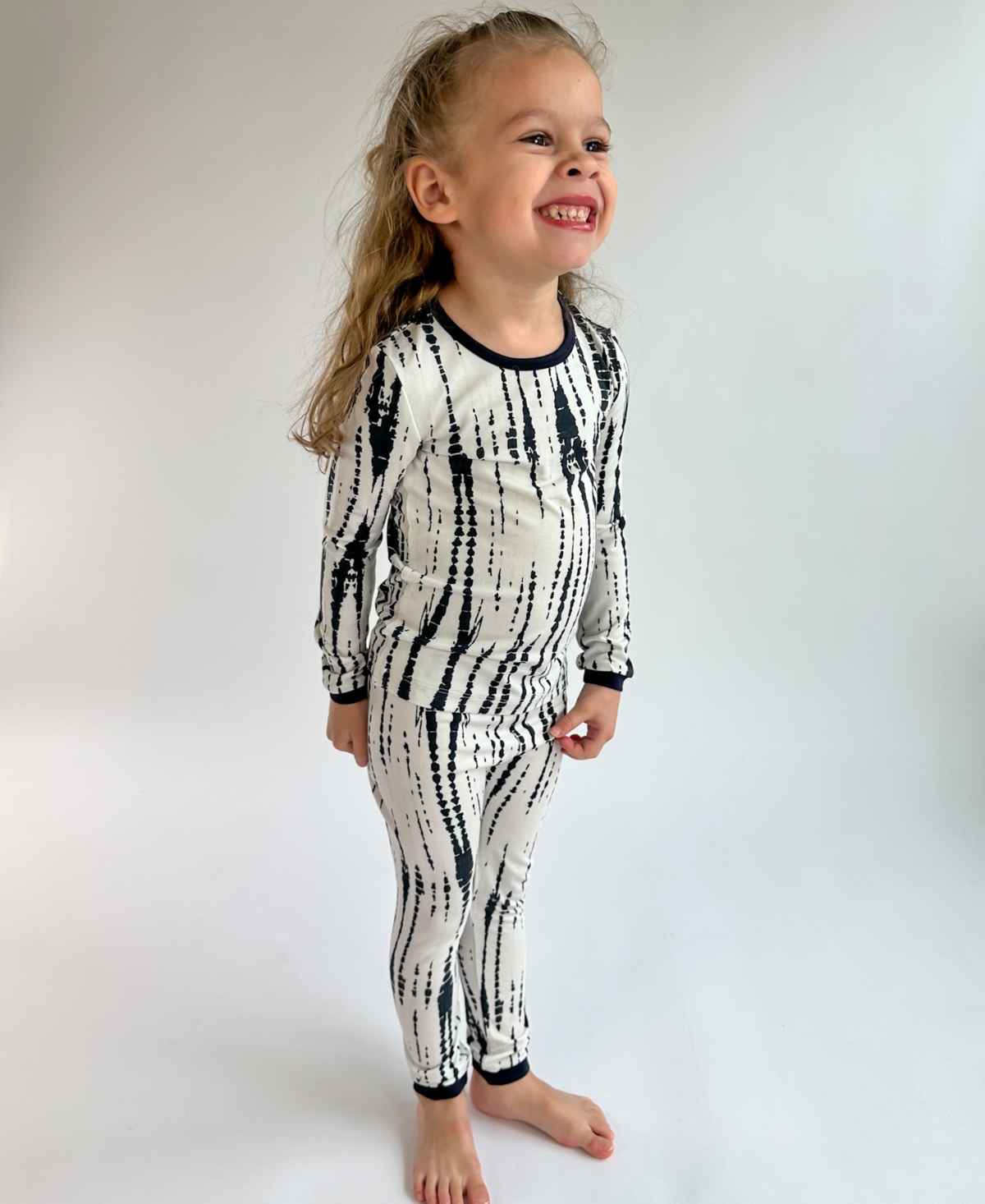 Tiny Knot Co. Baby Boys And Girls 2-piece Long Sleeve Pajama Set In Pigment