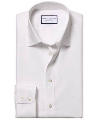 Men's Slim-Fit Poplin Shirt