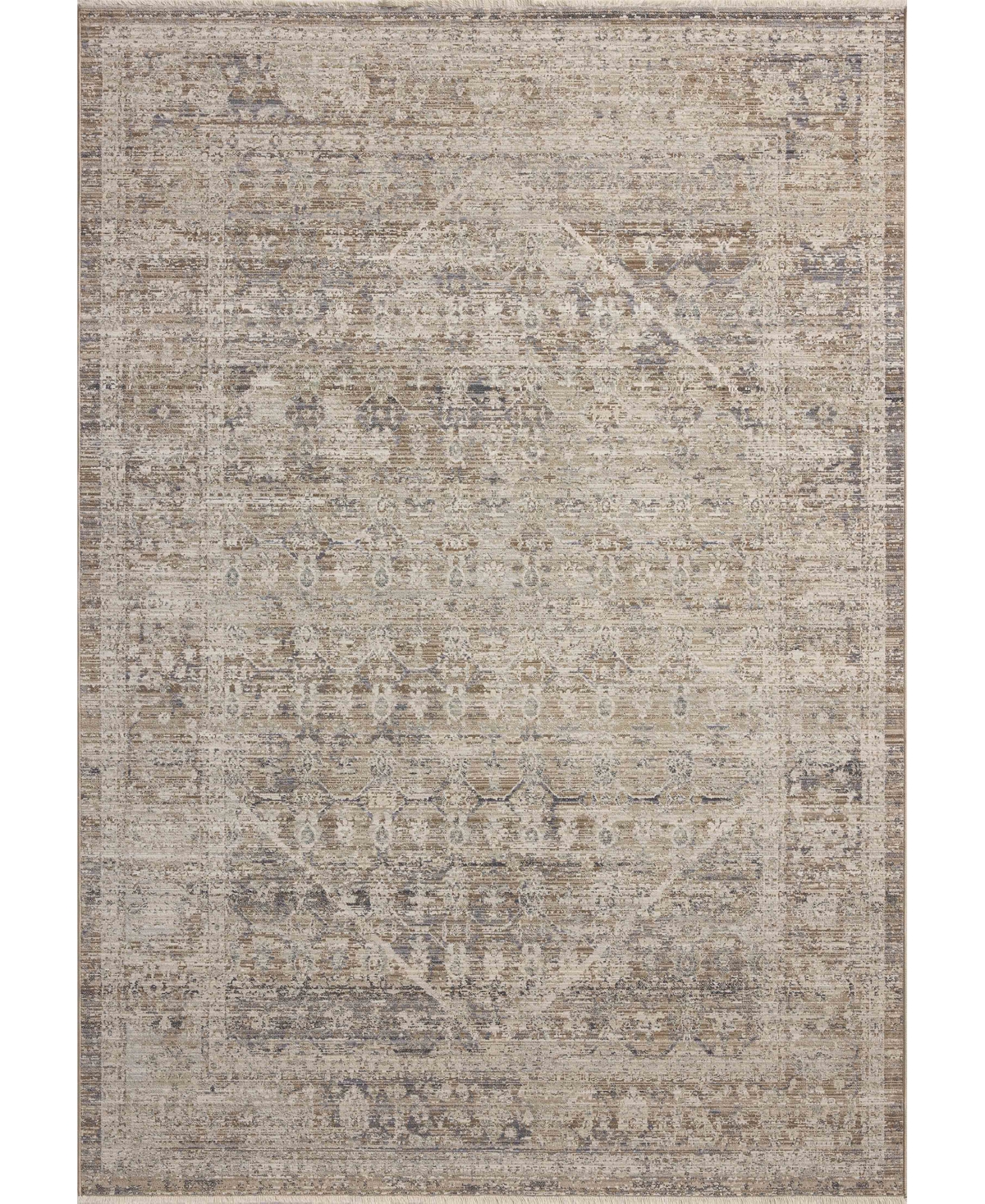 Chris Loves Julia Ida Ida-06 7'10''x10' Area Rug In Slate