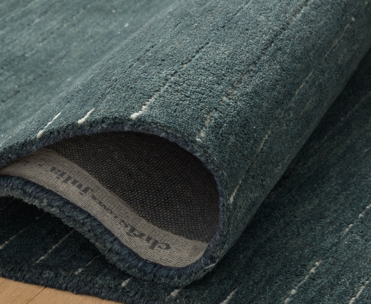 Chris Loves Julia Henry Hey-01 7'9''x9'9'' Area Rug In Denim