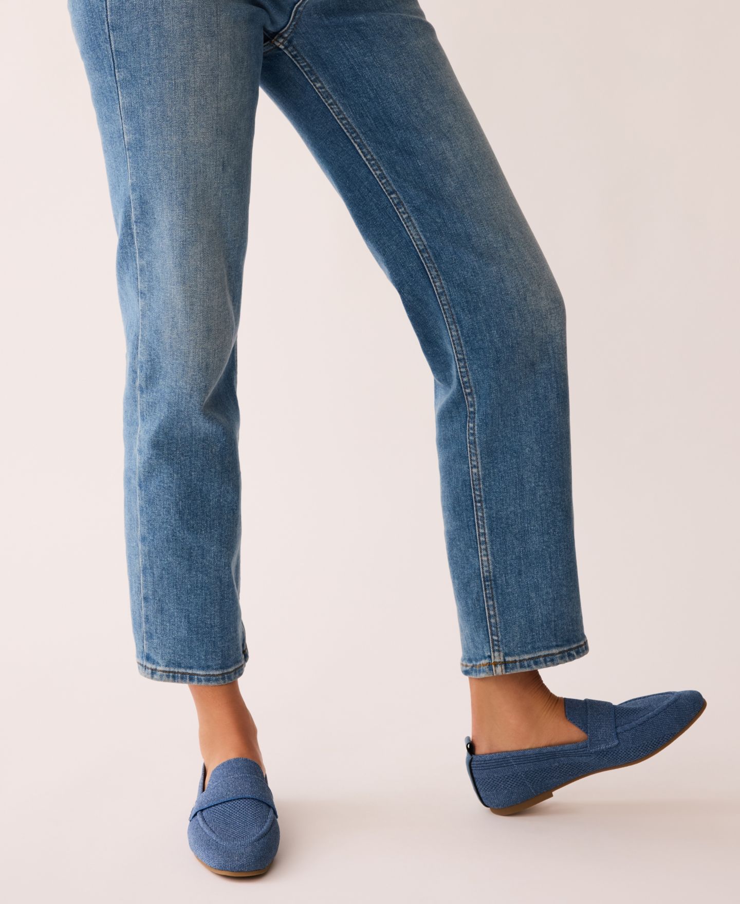 Женские туфли Anne Klein Tye Knit Slip On, цвет: Синий — фото 10