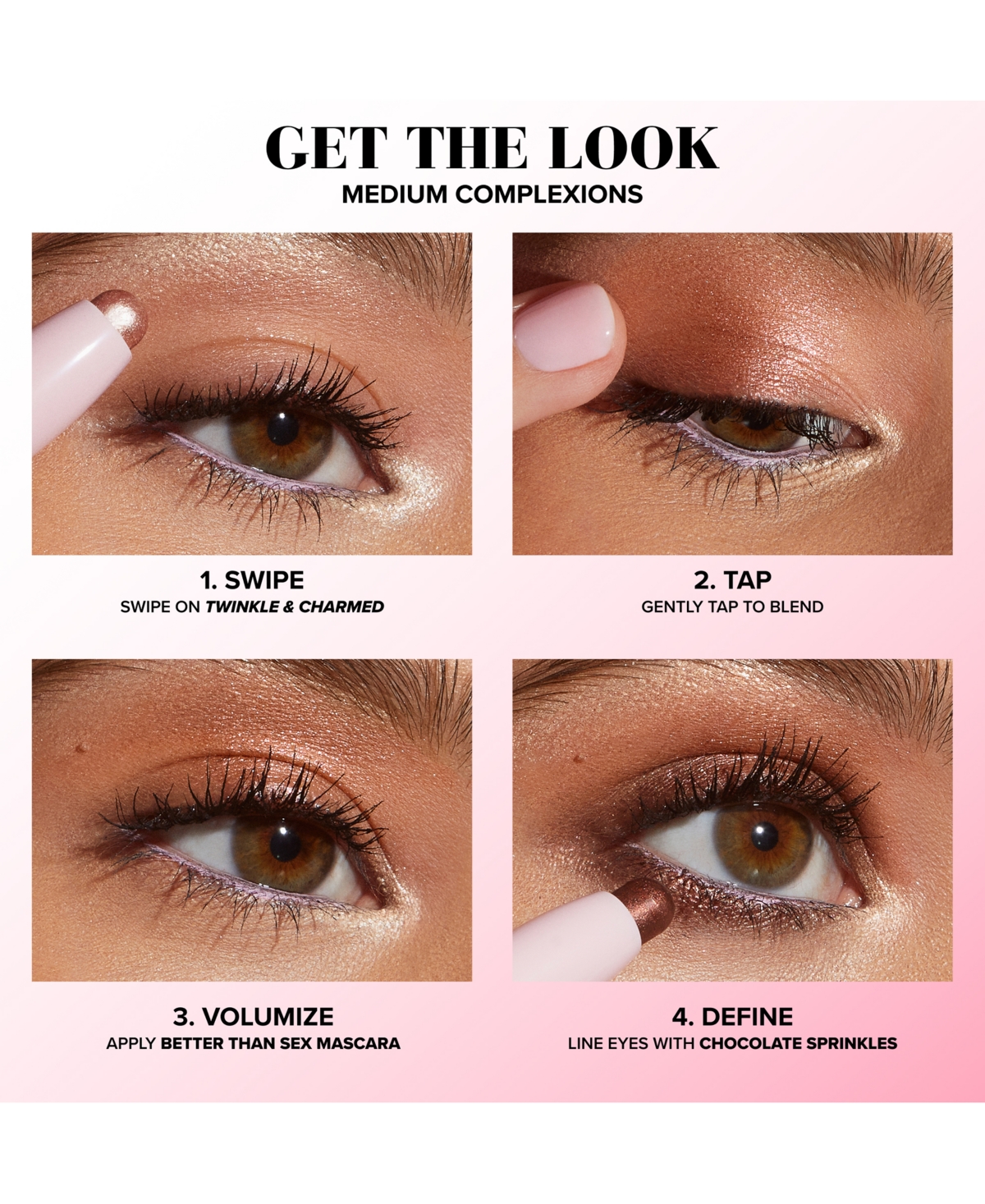 Too Faced Quickie Queen Eye Shadow Stick In Twinkle