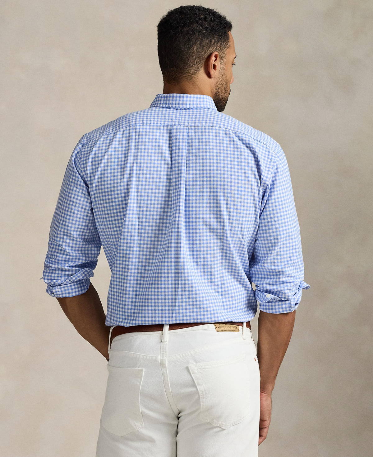 Polo Ralph Lauren Men's Big & Tall Gingham Oxford Shirt