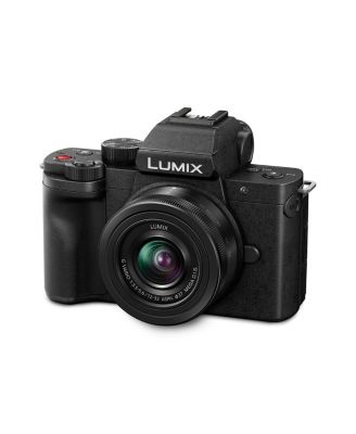 LUMIX DC-G100D Mirrorless Camera with G Vario 12-32mm f/3.5-5.6 ASPH OIS Lens and Tripod Grip