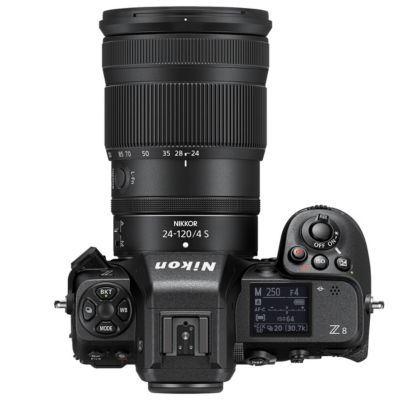 Z8 Mirrorless Camera with NIKKOR Z 24-120mm f/4 S Lens