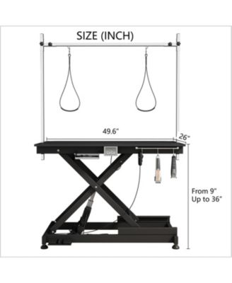 Super Deluxe Electric Pet Grooming Table, COLOR