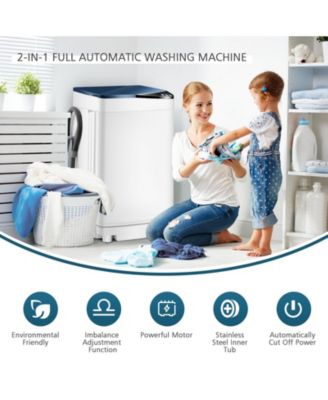 Full-Automatic Washing Machine with Built-in Barrel Light