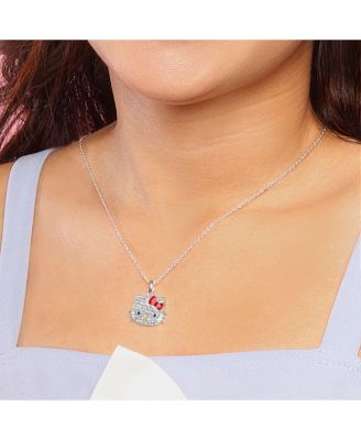 Crystal Necklace & Keychain Gift Set