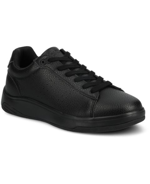Мужские низкие кеды Vance Co. Colt Comfort, гибкие, для корта, цвет: Чёрный