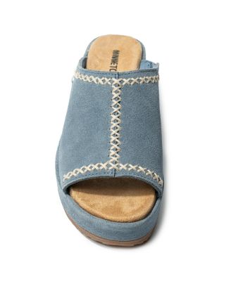 Women's Paislee Suede Wedge Sandals