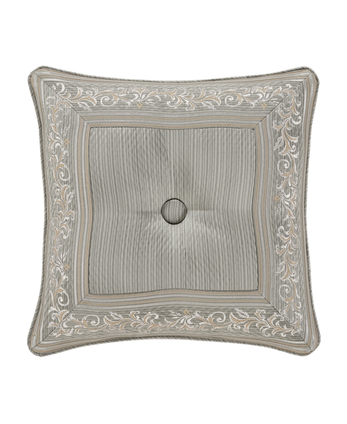 J Queen New York Martina Decorative Pillow, 18" X 18" In Sage
