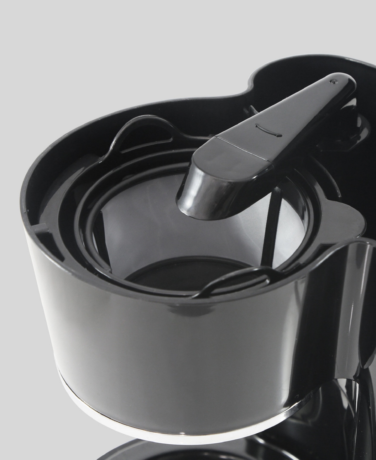 Elite Cuisine 5 Cup Pause And Serve Coffeemaker In Black