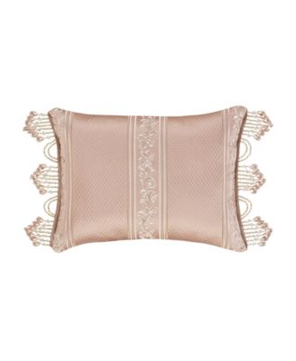 Rosewater Boudoir Decorative Pillow, 15" x 22"