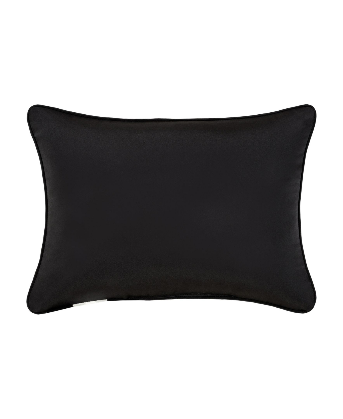 J Queen New York Calvari Boudoir Decorative Pillow, 15" X 20" In Black