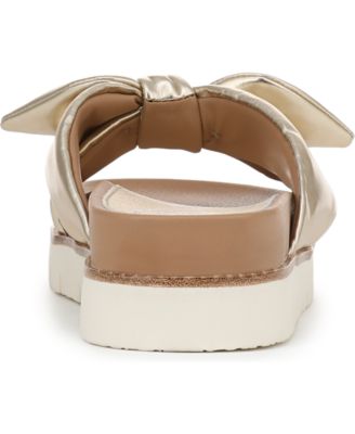 Women's Astrid Bow Platform Footbed Sandals