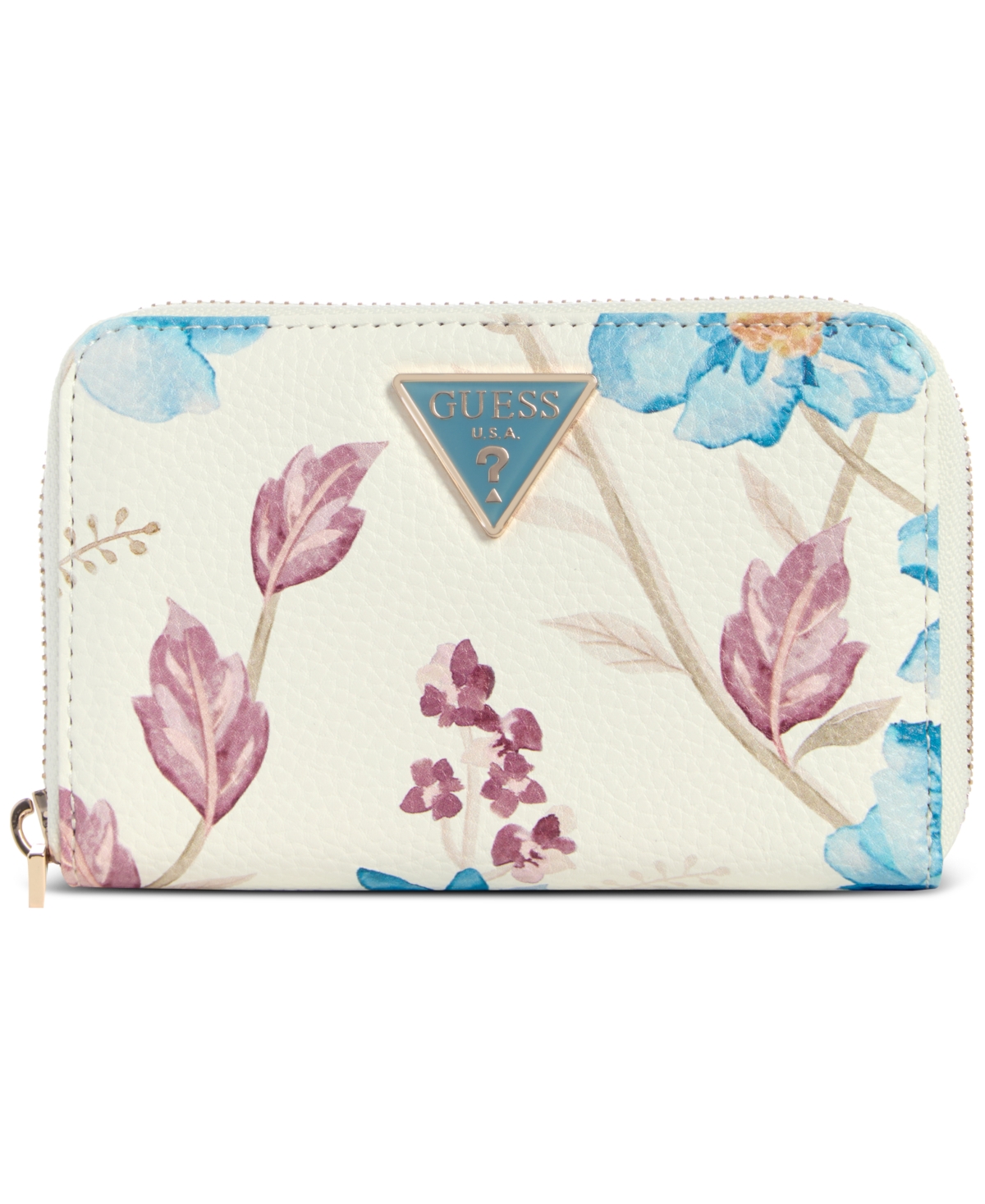 Micaela Boxed Medium Zip-Around Wallet - Floral