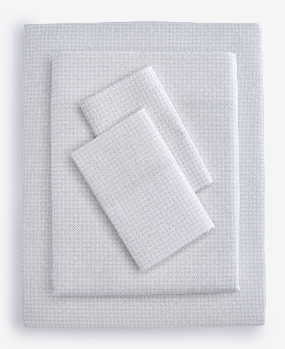 Charter Club Latticework Printed 550-thread Count 4-pc. Sheet Set, Full, Exclusively At Macy's