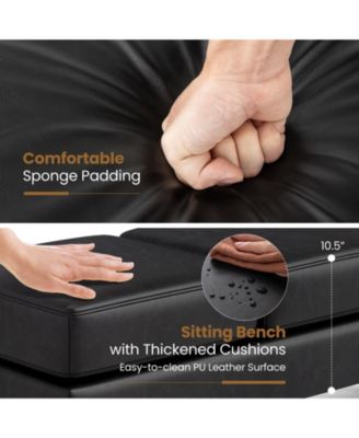 Waiting Room Bench Seating Long Bench for Office or Reception Area