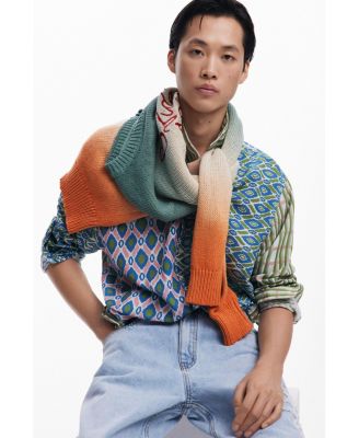 Men's Long-sleeve Jacquard shirt