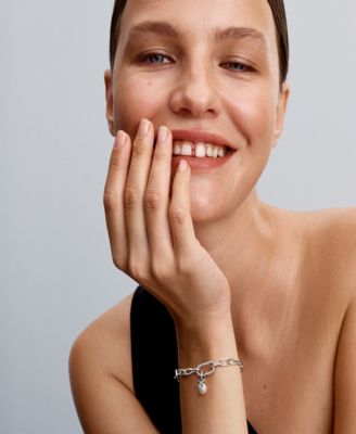 Cultured Pearl and Arrows Mini Dangle Charms