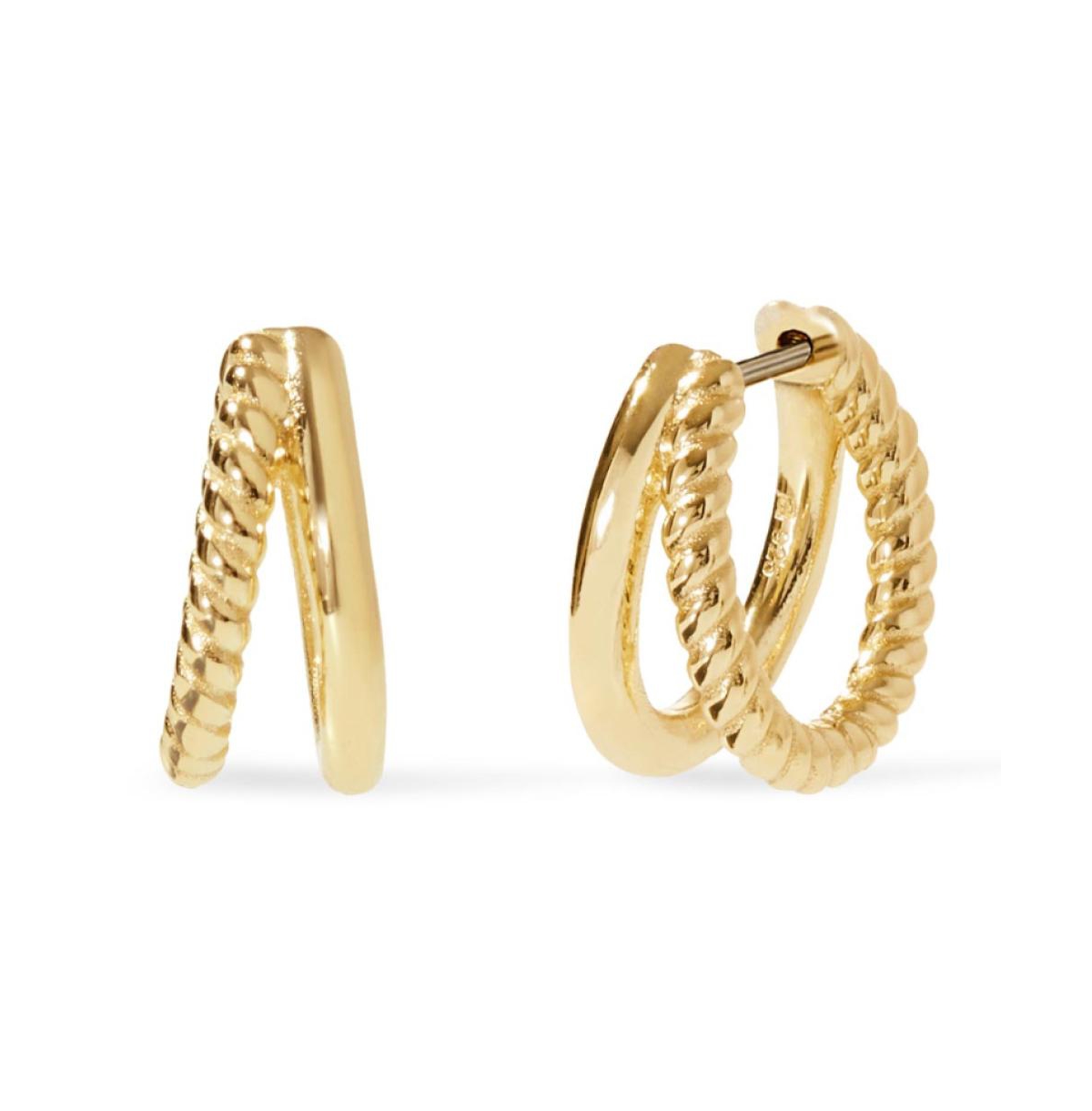 Small Hoop Earrings - Jesse - Gold