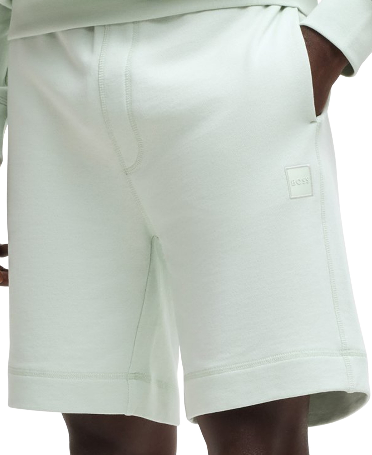 Boss by Hugo Boss Men's Regular-Fit Shorts - Open Blue