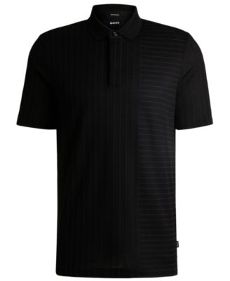 Men's Mercerized-Cotton Regular-Fit Polo Shirt