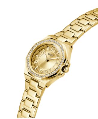 Women's Analog Gold Tone Stainless Steel Watch, 34mm