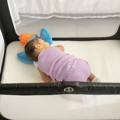 Pack and Play Mattress w/ Travel Carry Bag, Playard Mattress 38"x26" Pack N Play Mattress Topper Washable Waterproof Cover. Hypoallergenic 1.5" Thick