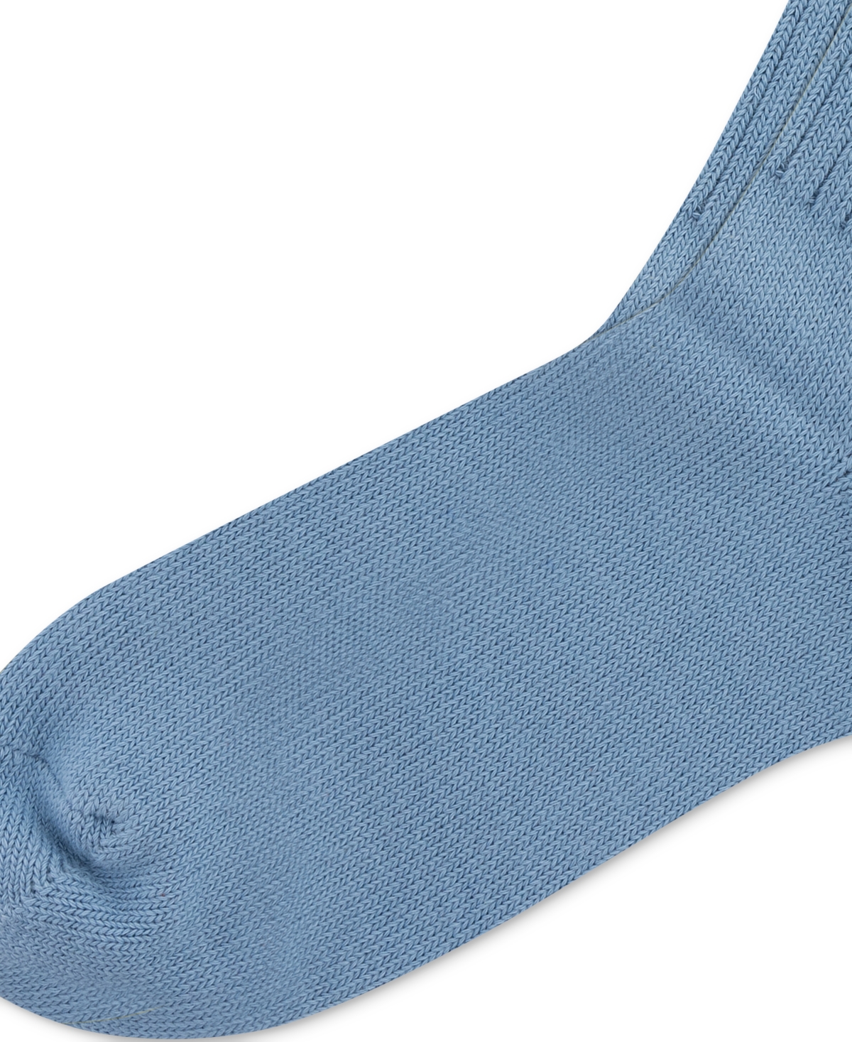Polo Ralph Lauren Women's Classic Ribbed Crew Socks 79104 In Blue