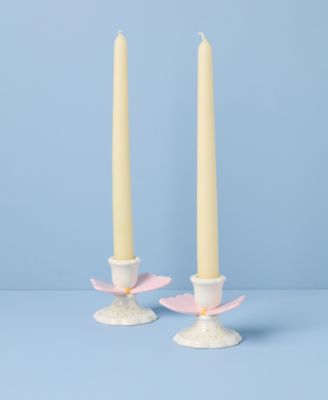 Butterfly Meadow Candlestick Holders, Set of 2