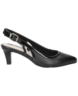 Women's Glisten Buckle Slingback Pumps