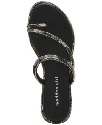 【超大人気】Steve Madden Spotlight-B フラットサンダル Madden Girl Spotlight-B Strappy Flat Sandals - Macy's