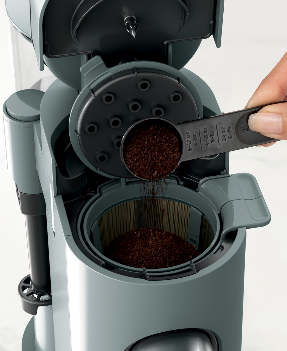 Ninja Pb051 Pods & Grounds Specialty Single-serve Coffee Maker In Sage Green