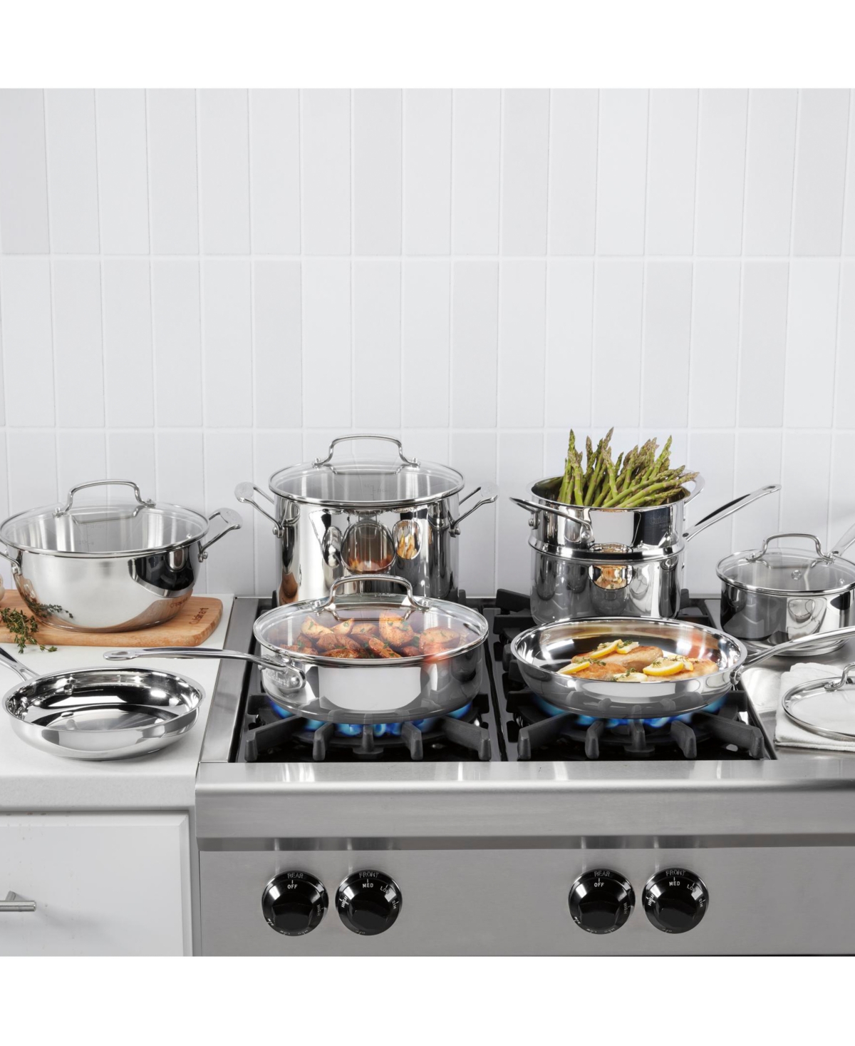 Cuisinart 13-pc. Chef's Classic Stainless Steel Set, Exclusively At Macy's In Stainless Steel