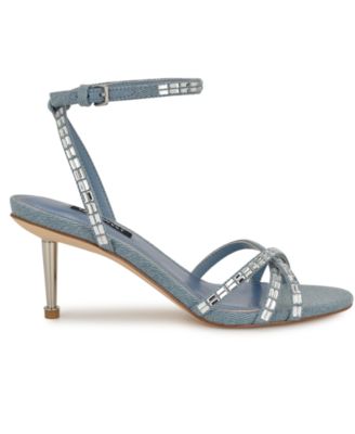 Women's Amseta Strappy Embellished Stiletto Sandals