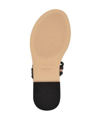 【NINE WEST】Dashin フラット サンダル Dashin Flat Slide Sandals – Nine West
