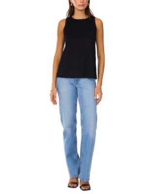 Women's Sleeveless Round-Neck Top
