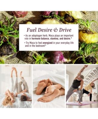 Maca Root Gummies with Natural Peach Flavors, Hormone Balance for Women and Men, 60ct