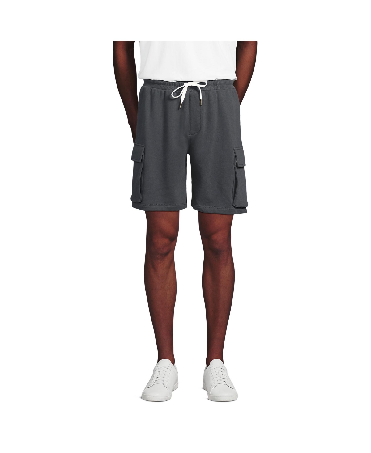 Men's Serious Sweats French Terry Cargo Shorts - Inkwell gray
