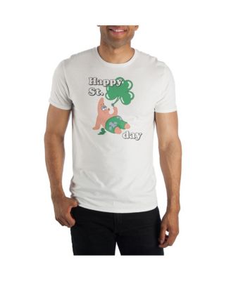 St. Patricks Day Patrick Star  White Graphic Tee -3XL